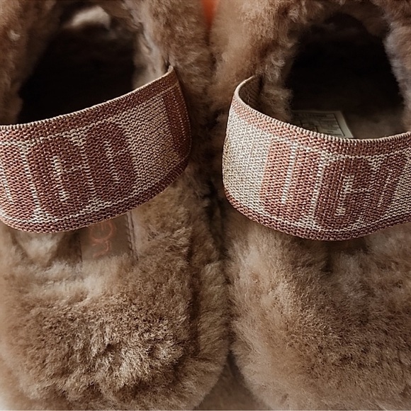 UGG Women's Platform Shoes in Brown, Orange, and Cream - Picture 6 of 10